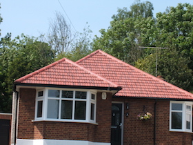 new red roof bungalow - leaflet